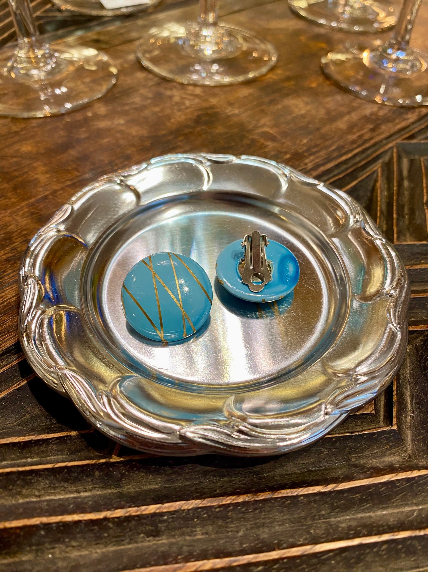 Boucles d’oreilles Clips Vintage