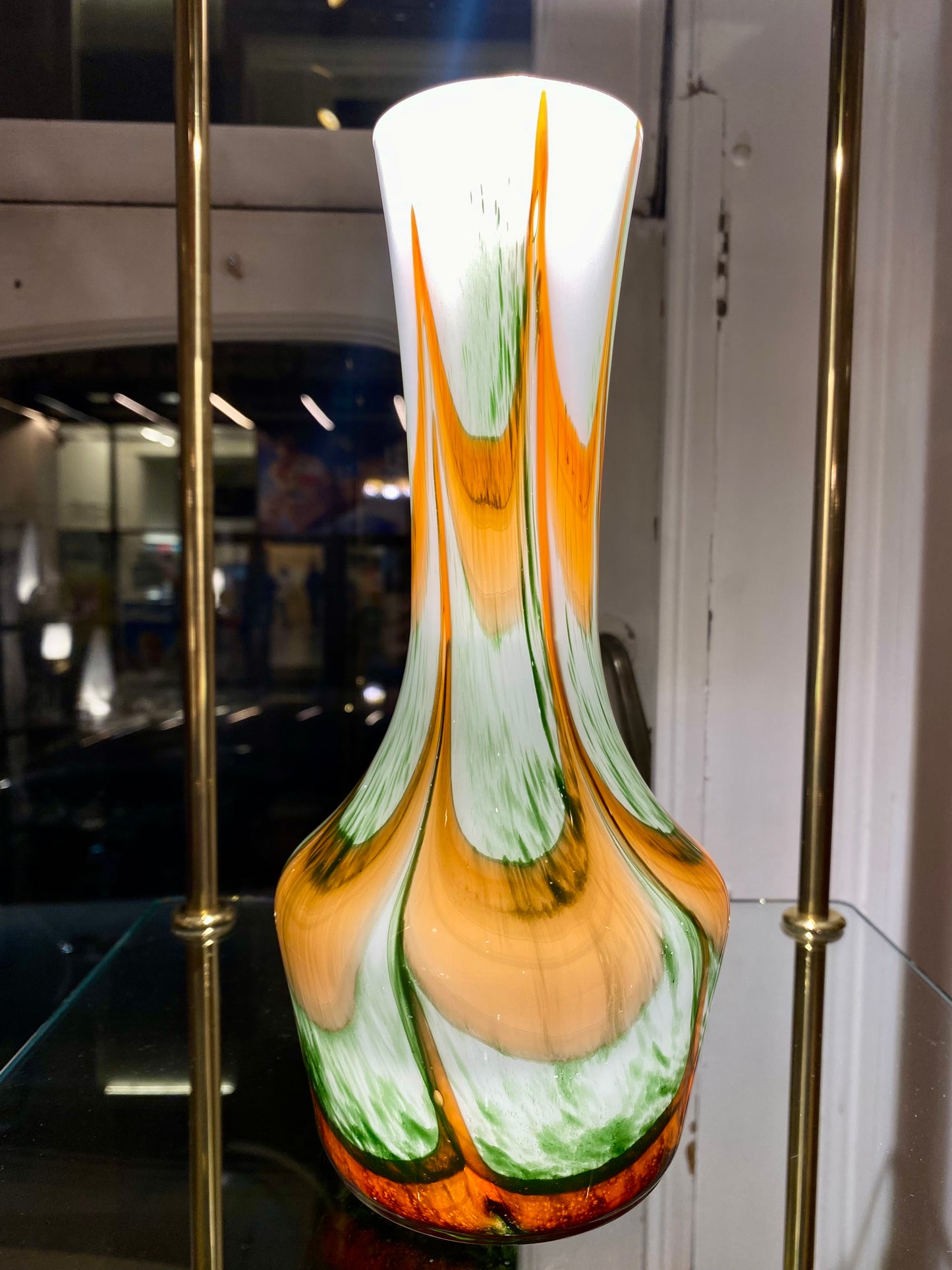 Vase opaline Carlo Moretti pour Murano