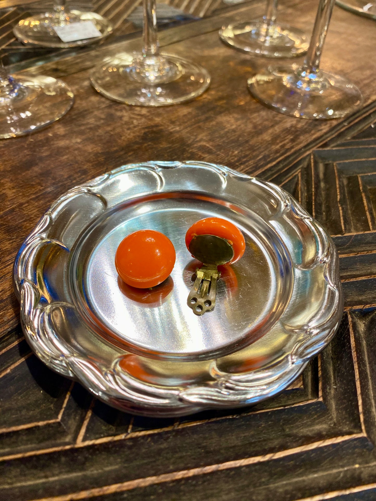 Boucles d’oreilles Clips Vintage