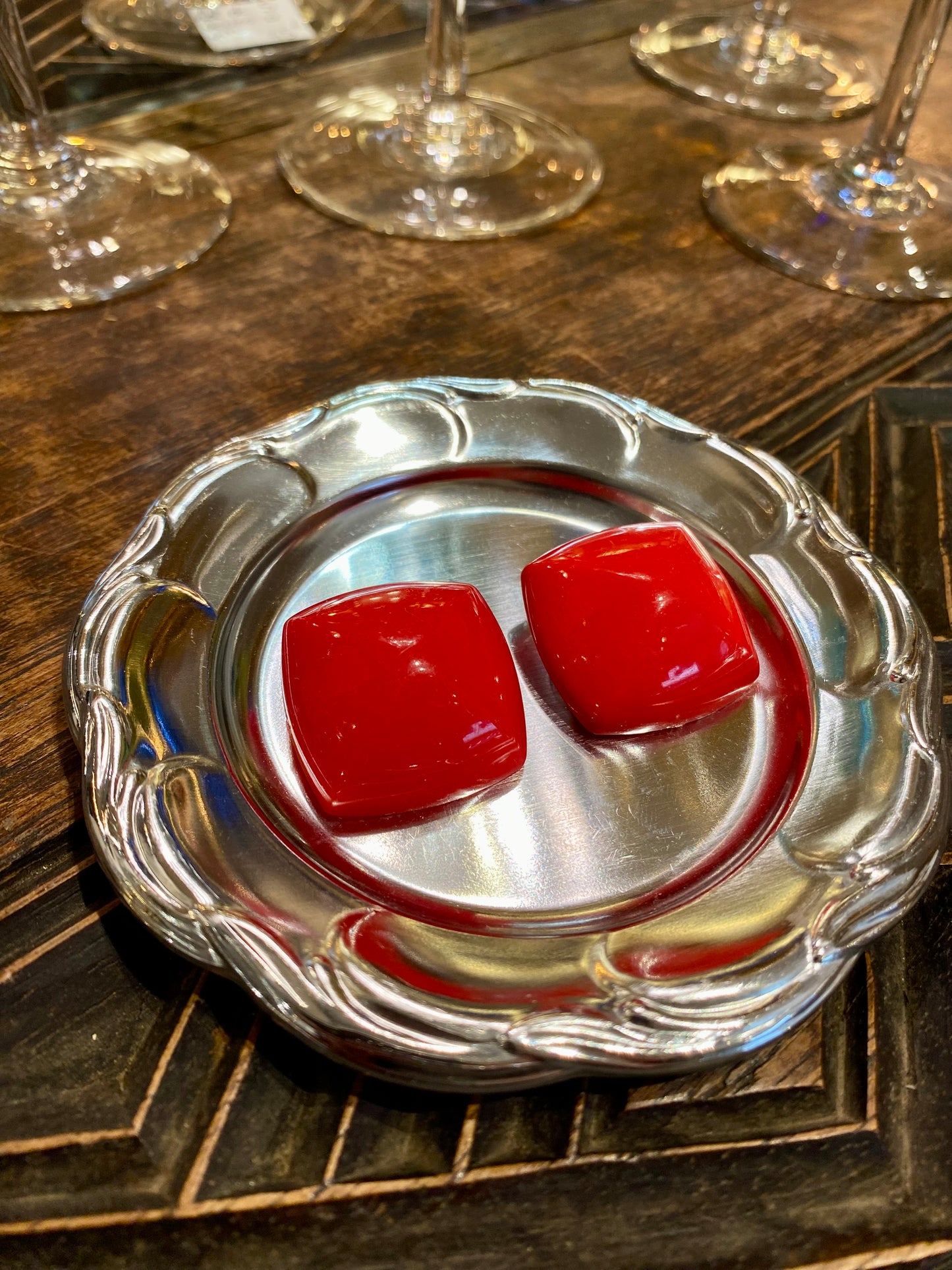 Boucles d’oreilles Clips Vintage