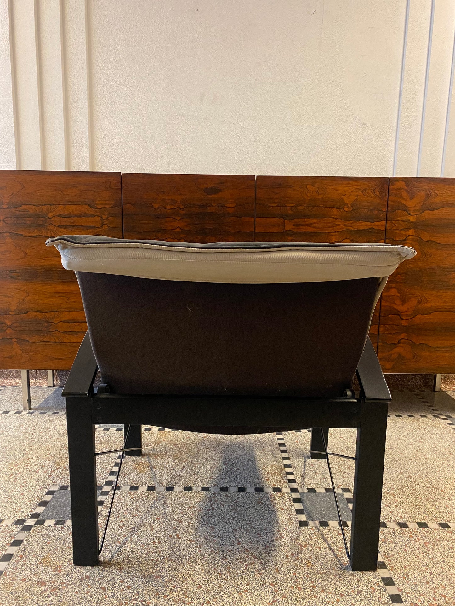 Salon « Polhem » 6 places en cuir par Tord Björklund pour IKEA 1980