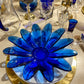 Marina - Coupe fleur bleu de cobalt