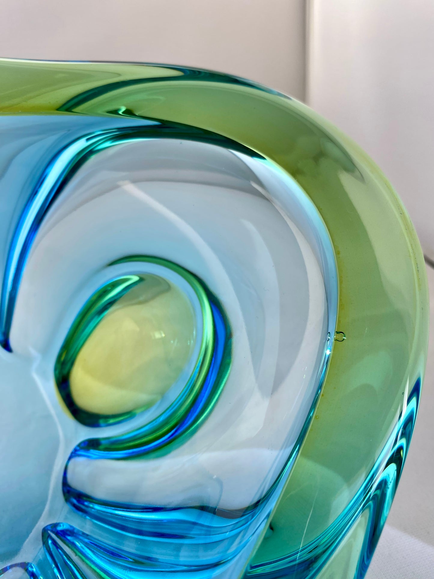 Coupe / vide poche verre soufflé