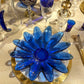 Marina - Coupe fleur bleu de cobalt