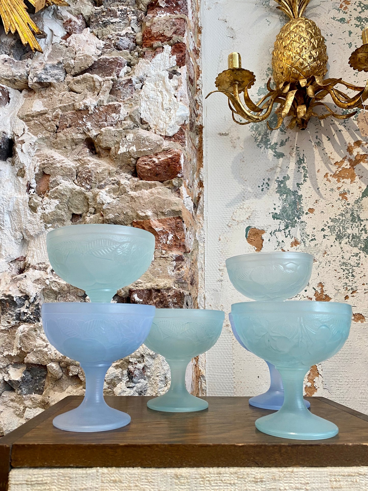 Mona - Lot de 6 coupes à glace