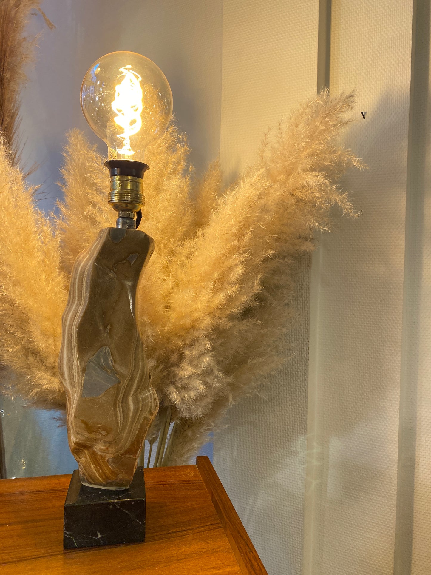 David - Lampe en marbre