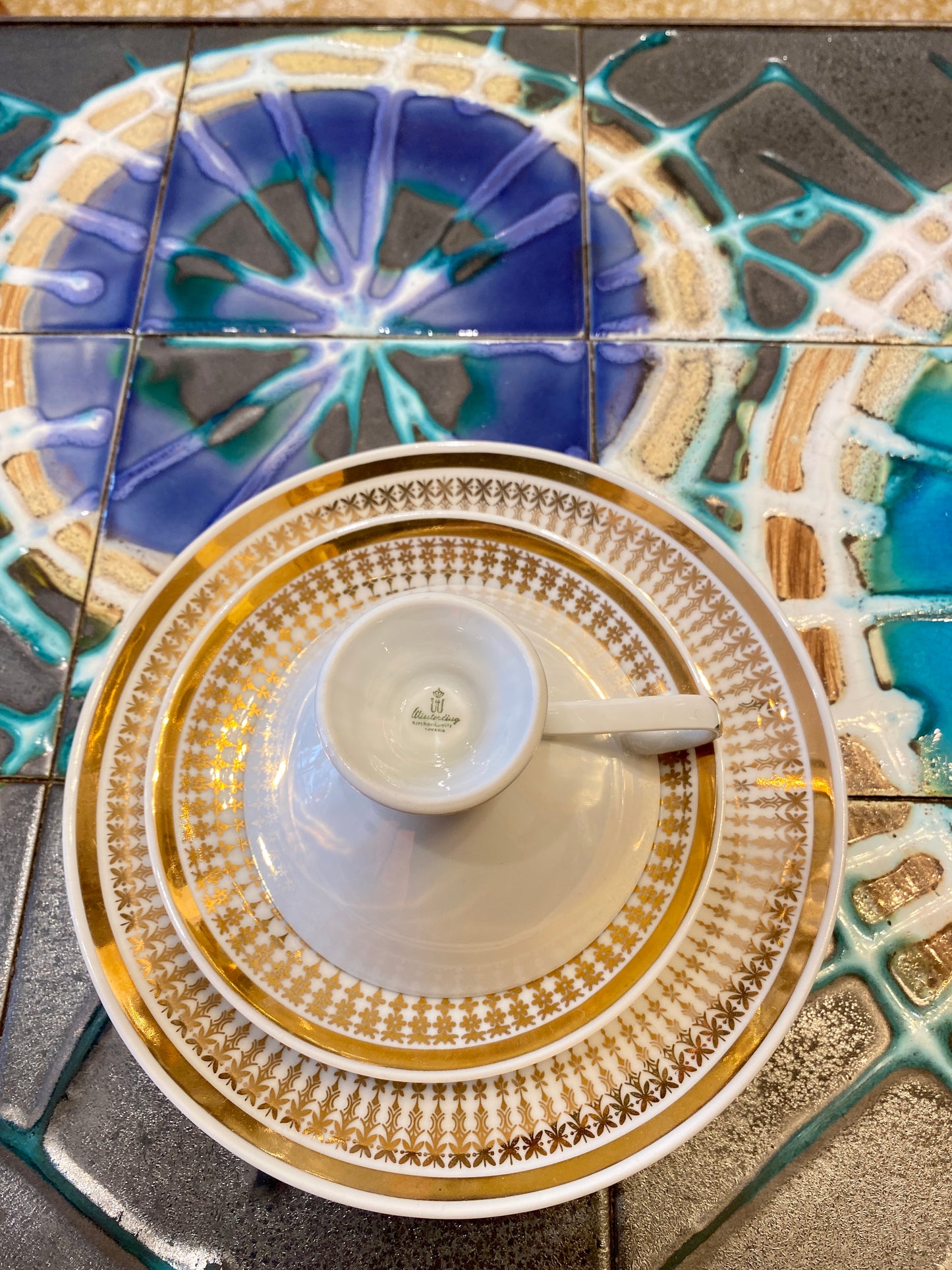 Abby - Set 3 pièces à café Bavaria