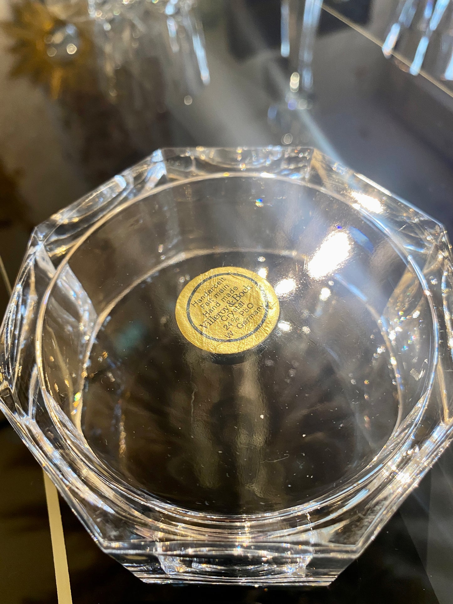 Robin - Boîte en cristal