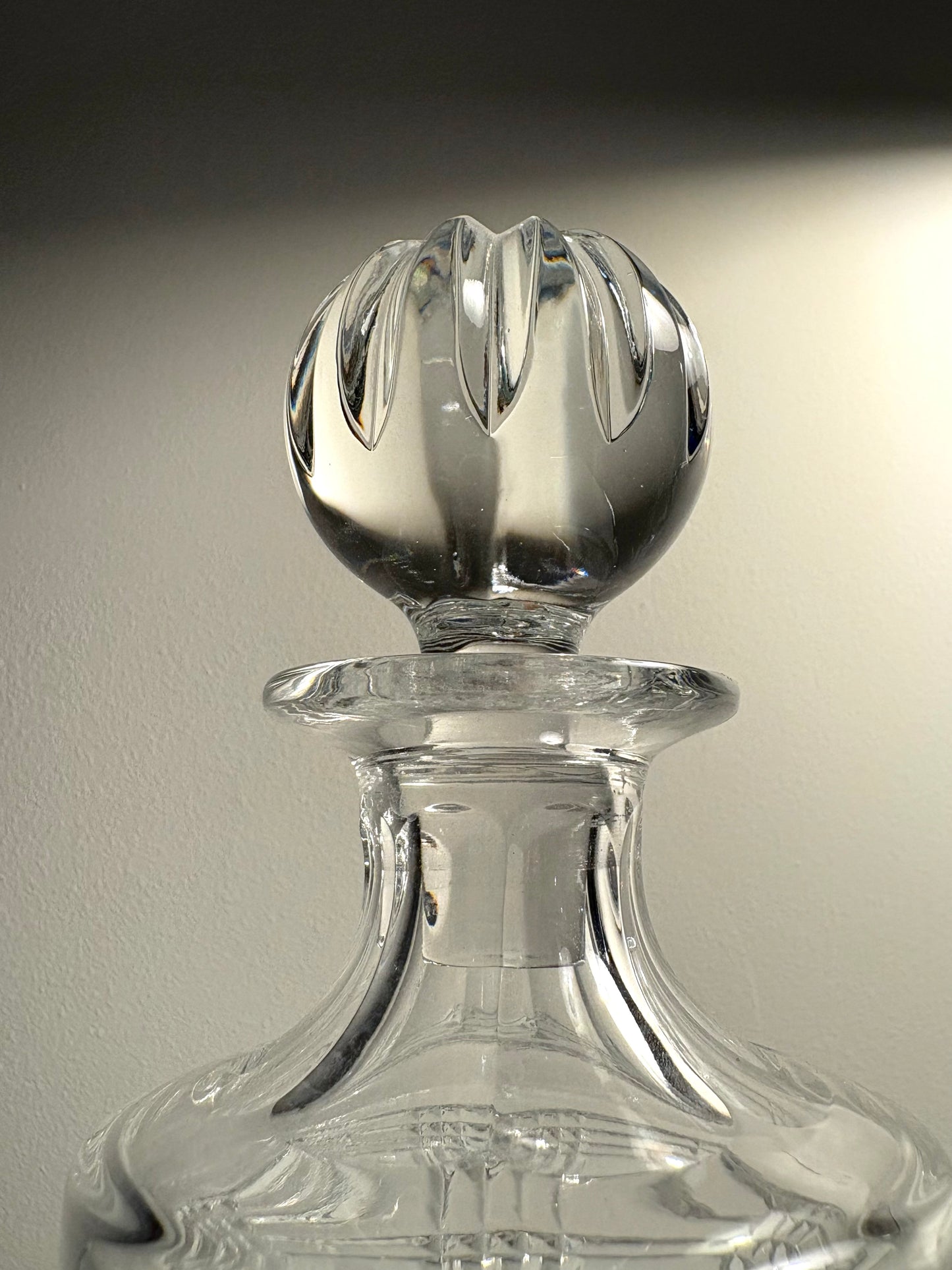 Carafe en cristal taillé Ralph Lauren