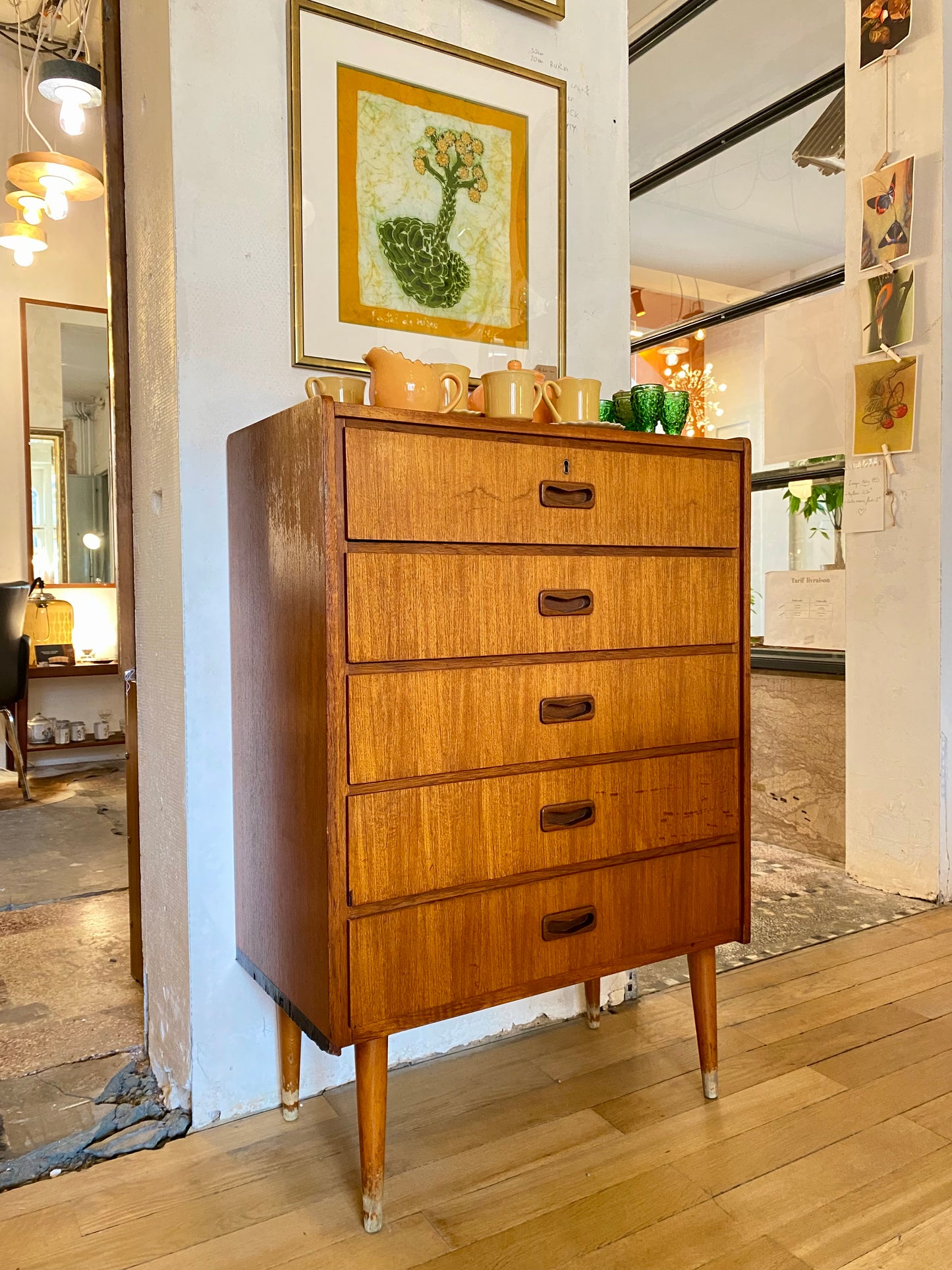 Augustine - Meuble à 5 tiroirs