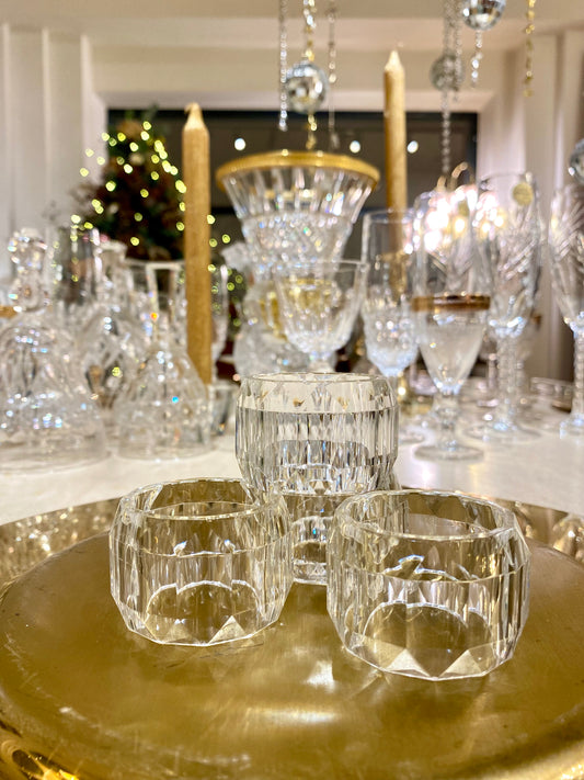 Lola - Lot de 4 ronds de serviettes