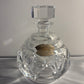Petite carafe en cristal Val Saint Lambert – étiquette d’origine