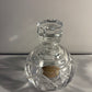 Petite carafe en cristal Val Saint Lambert – étiquette d’origine