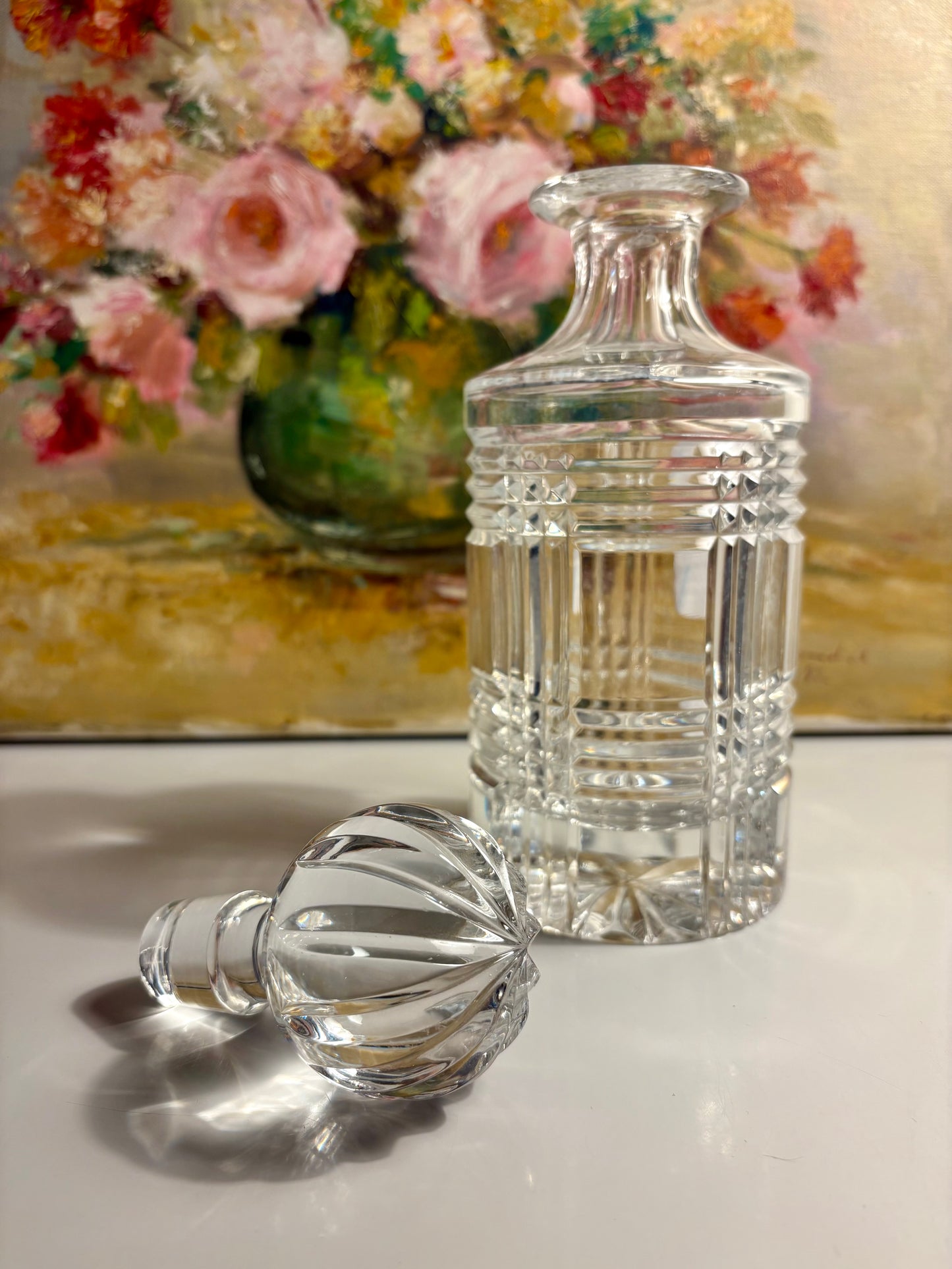 Carafe en cristal taillé Ralph Lauren