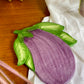 Dessous de plat aubergine