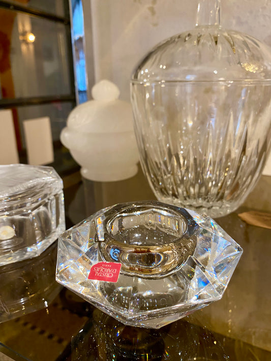 Eve - Bougeoir cristal d’Arques