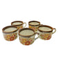 Francine - Lot de 5 mugs vintage