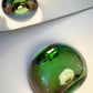 Cendrier / vide poche vert et rose attribué à Murano 1950/60