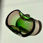 Cendrier / vide poche vert et rose attribué à Murano 1950/60