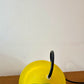Lampe tulipe vintage Vandeheg en verre dépoli 1980