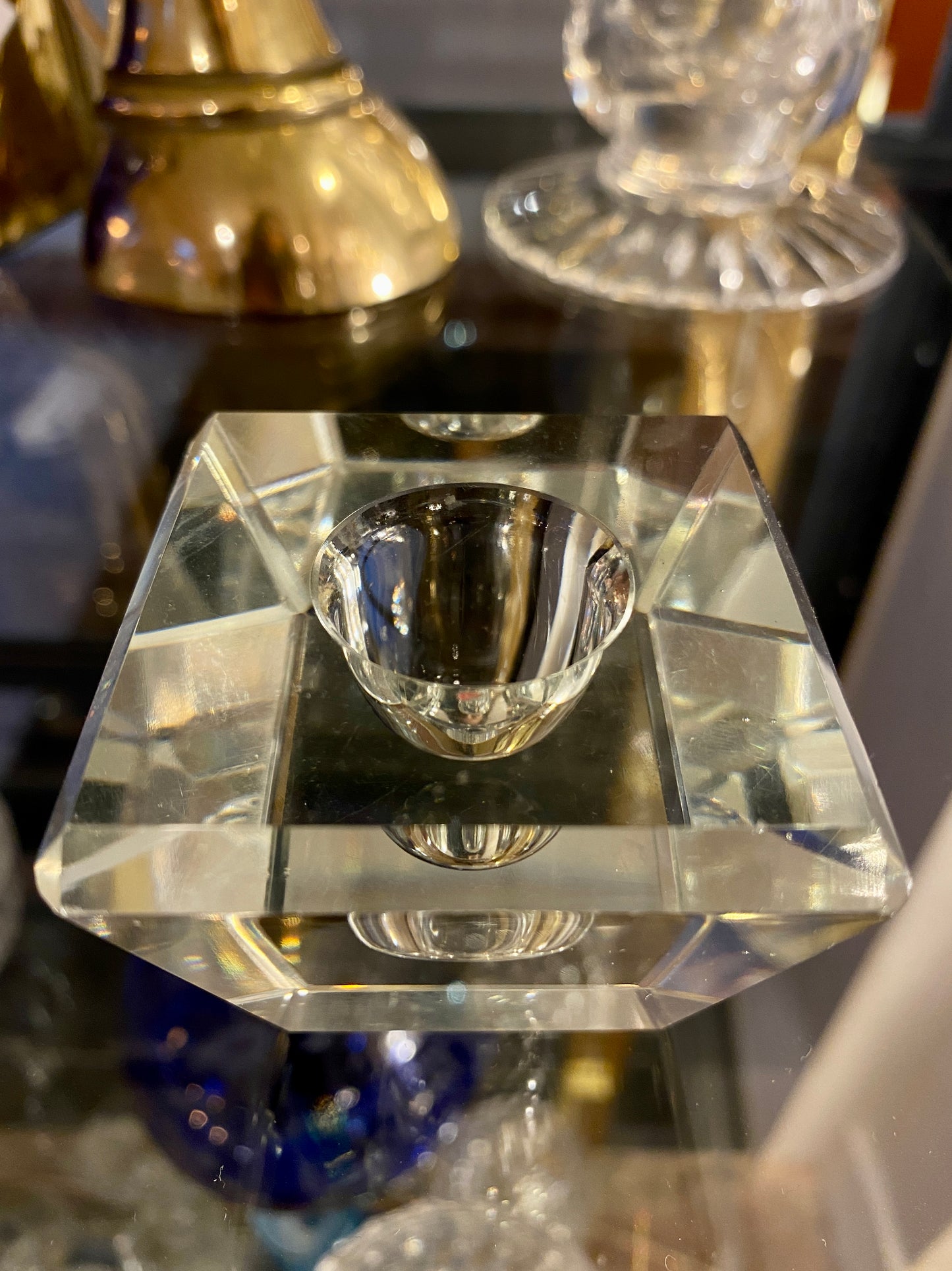 Blandine - Bougeoir cristal