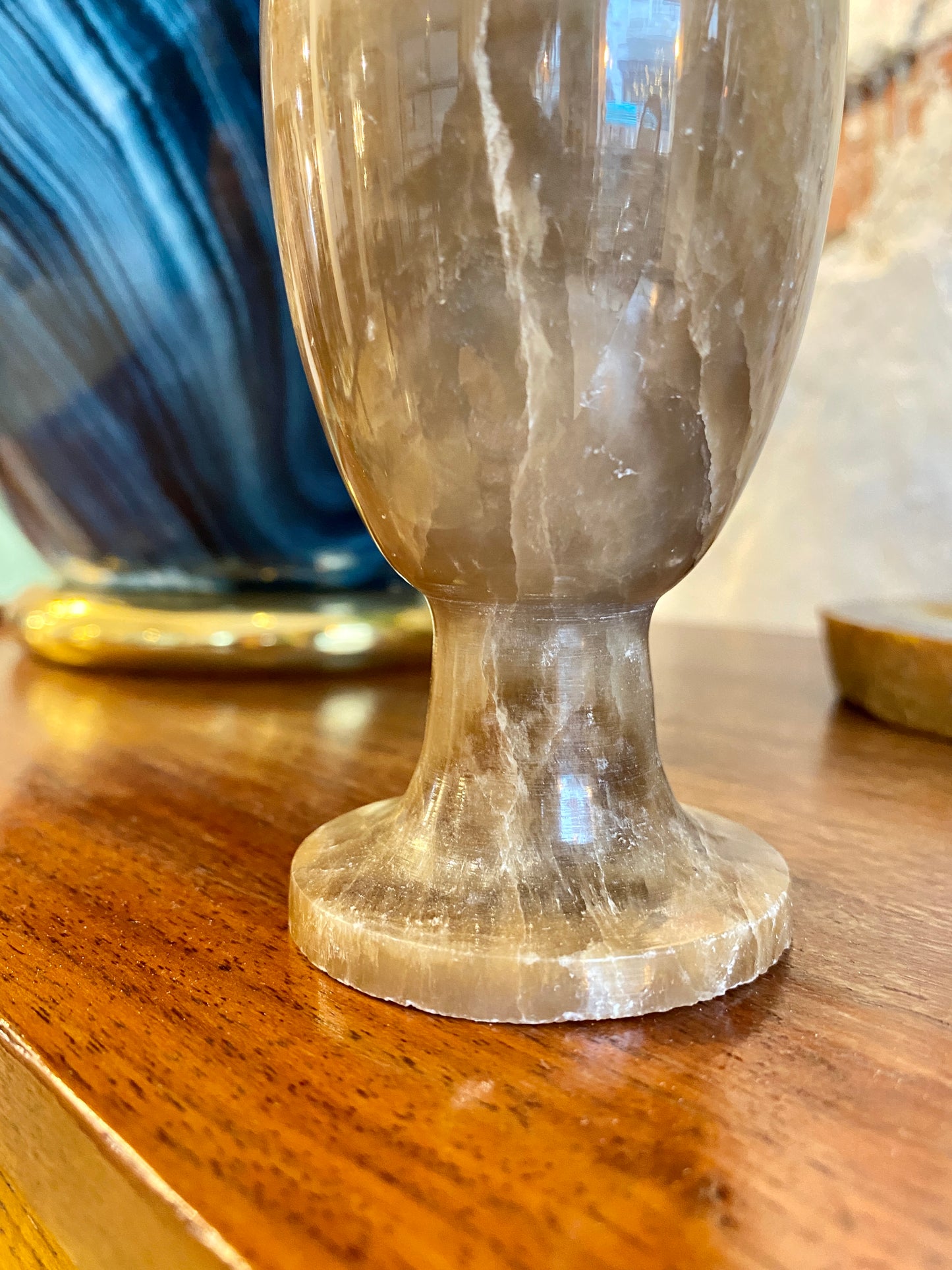 José - Vase marbre brun
