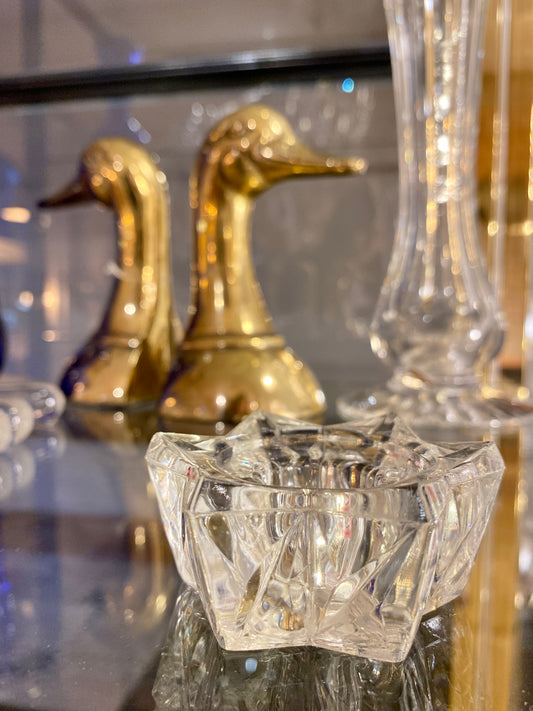 Stella - Bougeoir étoile en verre